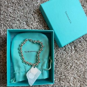 Tiffany & Co. Silver Heart Tag Bracelet-BRAND NEW